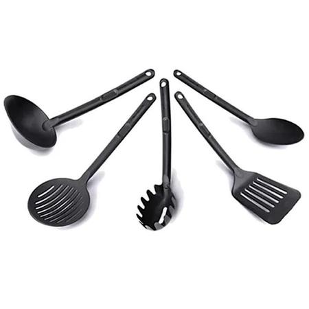 Kit Utensilios Para Cozinhar 5 Pecas - Jogo inox Conjunto - Peneira -  Concha - Colher - Espátula bolo - Pegador de Massas e Frios - PANAMI -  Original - Conjunto de Utensílios - Magazine Luiza