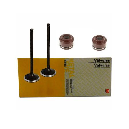 Kit Valvulas C/ Retentor Cabeçote Cg Titan 2003 FAN 125 2008 - HONDA Imagem de Kit Valvulas C/ Retentor Cabeçote Cg Titan 2003 FAN 125 2008