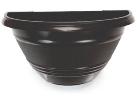 Imagem de kit Vaso de Parede Preto 450 ml com 12 Peças
