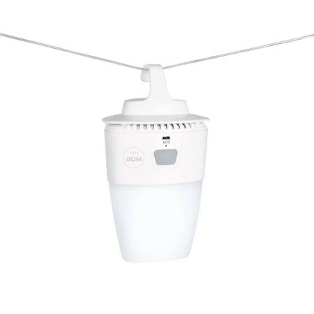 Imagem de Kit Vaso Sanitario Portatil Ecocamp Light 15 L + Luminaria Led Recarregavel