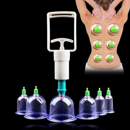 Kit Ventosas Com Bomba Ventosaterapia 6 Copos - Makeda Imagem de Kit Ventosas Com Bomba Ventosaterapia 6 Copos