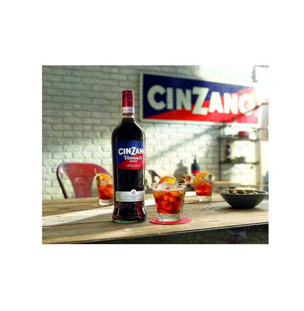 Imagem de Kit Vermouth Cinzano Rosso 1000ml 4 Unidades