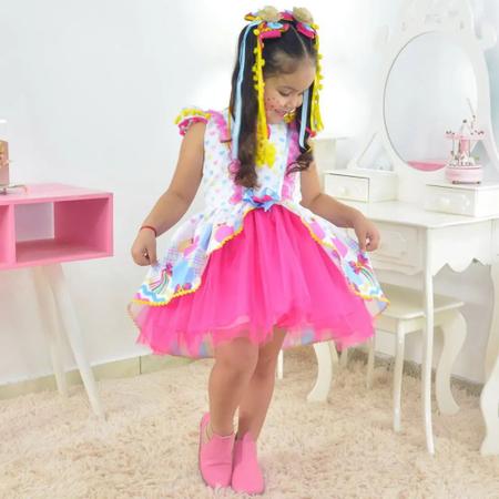 Saia de festa hotsell junina moderna infantil