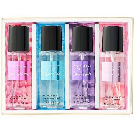 Kit Victoria's Secret Mini Splash 4X75ml Melhores Fragrancias