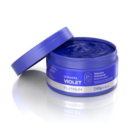 Imagem de Kit Violet Platinum Shampoo 240 Ml + Máscara 240 G - Lowell