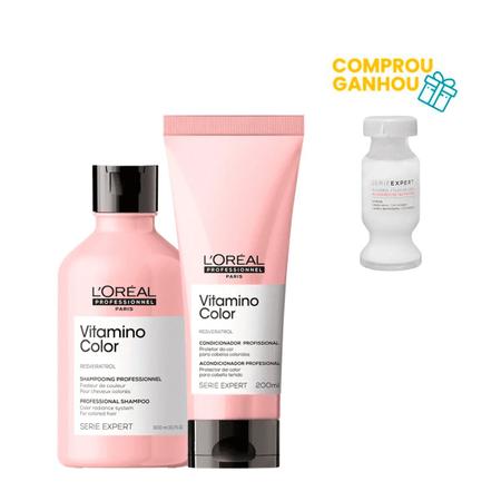 Imagem de Kit Vitamino Color Shampoo 300ml e Condicionador 200ml