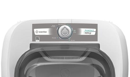 Imagem de Kit Wanke Lavadora Semiautomática Comfort 10Kg + Centrífuga Premium Plus 15Kg - Branca
