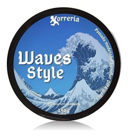 Durag Wave 360 Correria Kit Com 3 Cores Azul Branca E Preta