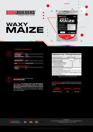 Imagem de Kit Waxy Whey 900g + Voltz 250g+ BCAA 100g + Creatine 100g + Waxy Maize 800g+ Colágeno + Coqueteleira - Bodybuilders