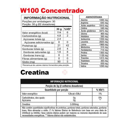Imagem de Kit Whey Protein W100 Nutrata Creme de Coco + Creatina Nutrata 300g + Garrafa Personalizada Nutrata