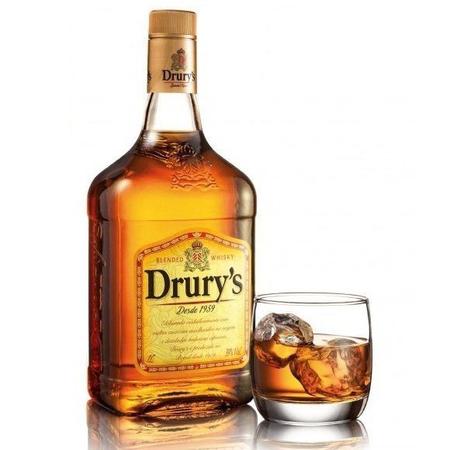 Imagem de Kit Whisky Drury's Blended 1l 2 unidades