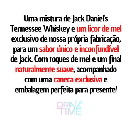 Imagem de Kit Whisky Jack Daniels Honey 1 litro + Caneca