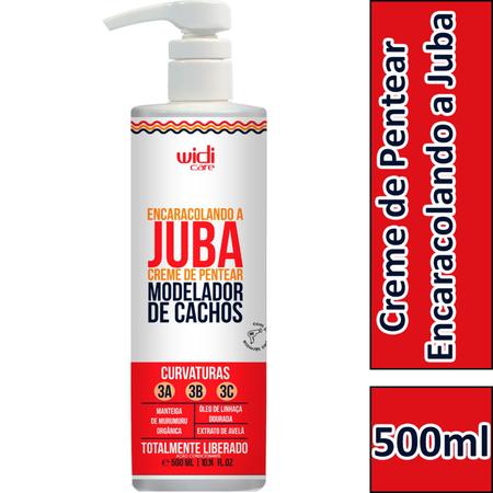 Imagem de Kit Widi Care Encaracolando Juba Shampoo Higienizando Geleia Seladora Creme de Pentear e Máscara de Hidratação Intensa