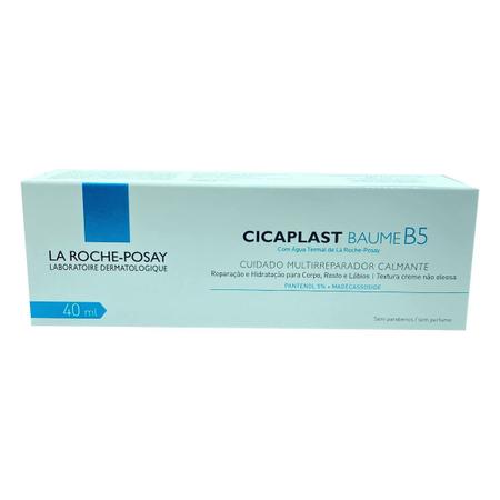 Imagem de Kit x3 Cicaplast Baume B5 40ml La Roche-posay Hidratante Reparador