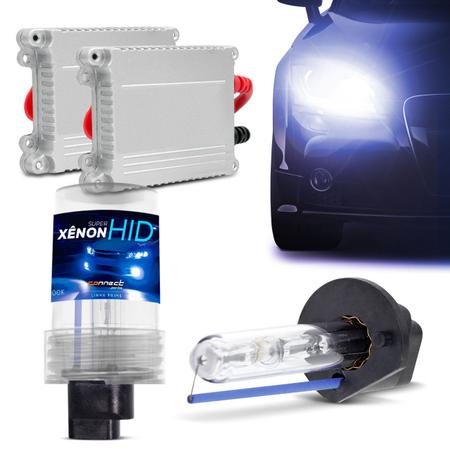 Imagem de Kit Xênon Completo 12V 35W 6000k ou 8000k H1 H3 H7 H11 HB3 HB4 H4-2 com Reator Função Anti Flicker