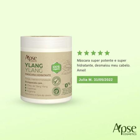 Imagem de Kit Ylang Ylang Shampoo Condicionador e Máscara Apice 300ml -Apse