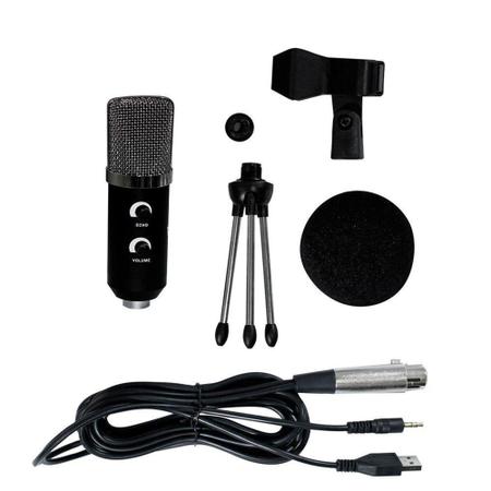 Imagem de Kit Youtuber e Live Microfone Condensador Soudcasting 800X Lite Soundvoice