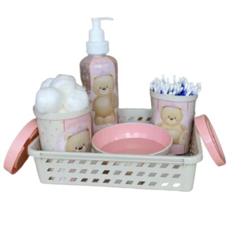 Kit Higiene Bebe Infantil Organizador Menina Menino Plasútil - Kit Higiene  Bebê - Magazine Luiza