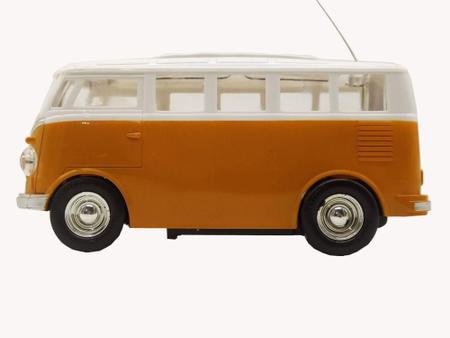 Imagem de Kombi Retrô Com Controle Remoto Laranja- Wellkids