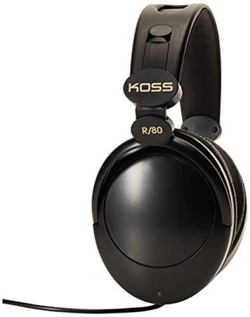 Imagem de Koss 154336 R-80 Over Ear Fones de ouvido, Preto