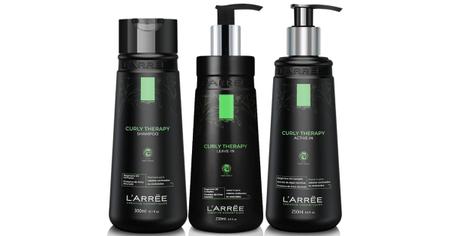 Imagem de L'arrëe Curly Therapy Shampoo 300ml+Leave-In+Active In-250ml
