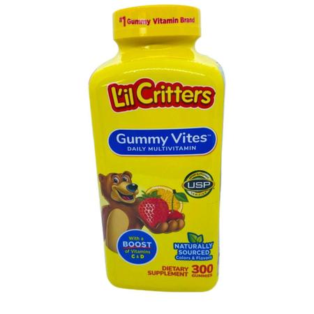 Imagem de L'Il Critters Multivitaminico Infantil Com 300 Gomas