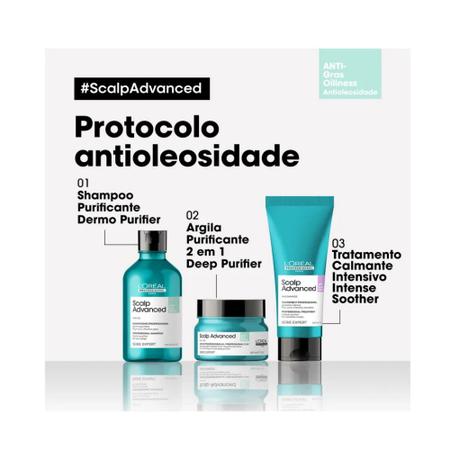 Imagem de L'Oréal Professionnel Scalp Advanced Anti Gras Oiliness - Máscara 500ml