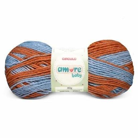 Lã Amore Baby Círculo 40g 200m Para Croche, Trico, Roupas BB - Circulo Imagem de Lã Amore Baby Círculo 40g 200m Para Croche, Trico, Roupas BB
