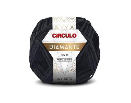 Imagem de Lã diamante 100g circulo cor 8990 - Círculo