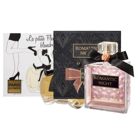 La Petite Fleur Blanche + Romantic Night - Paris Elysees - Perfume Feminino  - Magazine Luiza