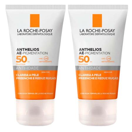 Imagem de La Roche-Posay Anthelios Ae-Pigmentation Kit com 2 Unidades  Protetor Solar Facial Anti-Idade FPS50  40g