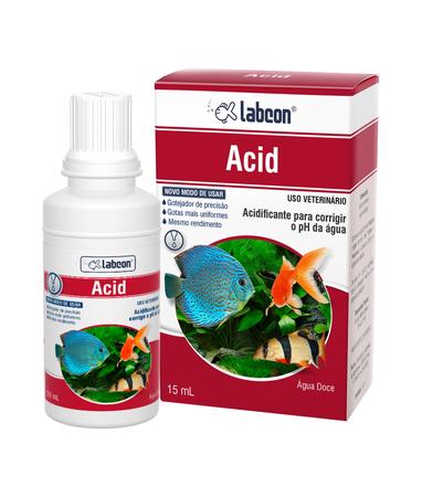 Imagem de Labcon Acid 15ml Acidificante - Abaixa Ph do aquario