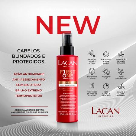 Imagem de Lacan First One 10 Benefícios - Leave in Multifuncional 200ml