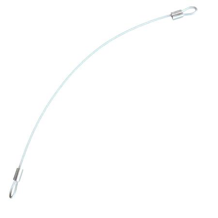 Lacre de Segurança 35cm em Cabo de Aço Revestido - Bolsa Mala Capacete Bike Estrobo - Up Distribuidora Imagem de Lacre de Segurança 35cm em Cabo de Aço Revestido - Bolsa Mala Capacete Bike Estrobo