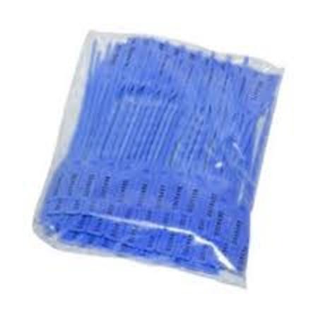 Imagem de Lacre Numerado Azul Número 16 Para Malote  com 100 unidades 