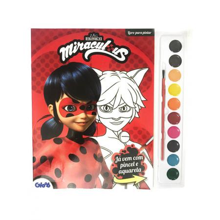 Ladybug Livro para Pintar com Aquarela