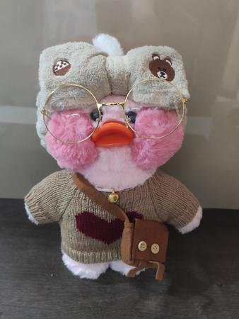 Em promoção! Pato Roupas Para Pato 30cm Lalafanfan Pato Boneca Kawaii  Brinquedo De Pelúcia Acessórios Macio Animal Bonecas De Aniversário De  Crianças Brinquedos Presentes