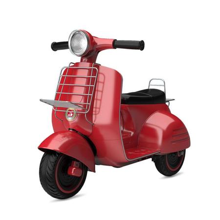 Mini Moto Elétrica Infantil 6V Lambreta Bandeirante 2903 Vermelha