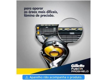 Carga Gillette Fusion Proshield com 2 Cartulhos - Rexona - Lâmina e Carga  para Aparelho de Barbear - Magazine Luiza