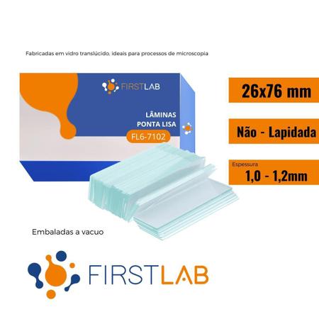 Imagem de Lâmina Micros Não Lapidada Fl6-710 26 X 76Mm Cx.50 Uni