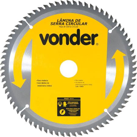 Imagem de Lamina Serra Circular Vídea 235x25x3,0mm 60 Dentes 5600 Rpm 