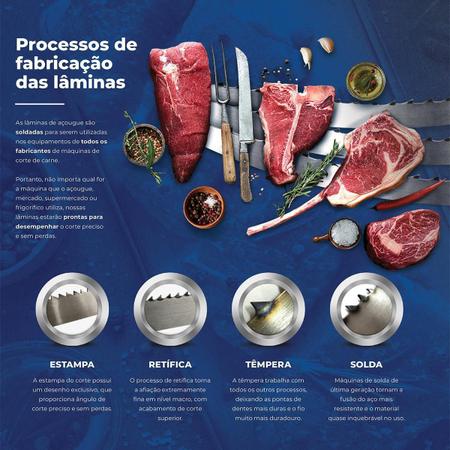 Imagem de Lamina Serra Fita Corta Carne 1,78M Nils - Caixa C/5 Un