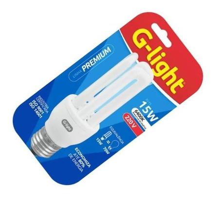 Imagem de Lâmpada 3u-t3 15w 6400k 220v Linha Premium - G-light Nova