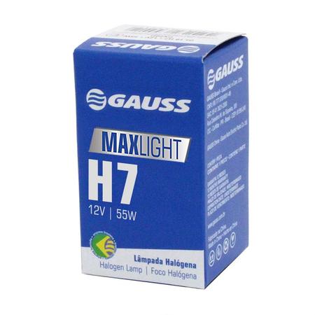 Lampada Biodo H-7 12V 55 Watts - Super Branca - GL20H7 - Gauss - Lâmpada  Automotiva Super Branca - Magazine Luiza