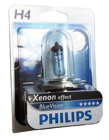 Imagem de Lampada Blue Vision H4 Gol 1000 93/96 farol Baixo/ Alto