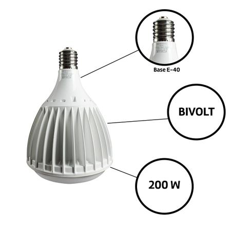 Imagem de Lampada de LED Alta Potencia 200W 6500K E-40 Bivolt Foxlux