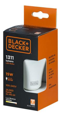 Imagem de Lâmpada De Led Bulbo 15w E27 Black Decker Branco Frio