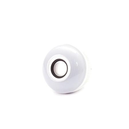 Imagem de Lâmpada Decorativa Bluetooth Toca Música Com Luz LED Colorido - Branco - WJ-L2