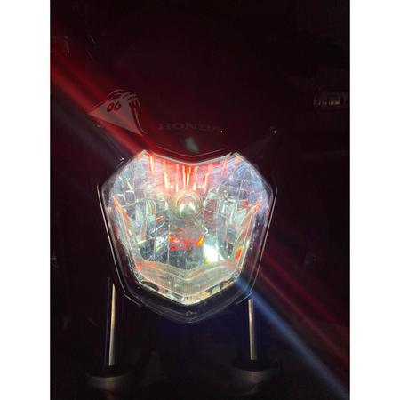 Imagem de Lâmpada Farol Moto Super Led Cg Fan Titan Start Biz Bros Pop Twister Ybr Factor Cb 300 4400 Lúmens