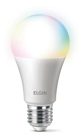 Imagem de Lampada Inteligente Led Bulbo 10w Bivolt Smart Color - Elgin